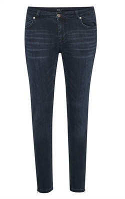 My Essential Wardrobe Jeans - 31 THE CELINAZIP 100 Slim Y, Dark Blue Wash